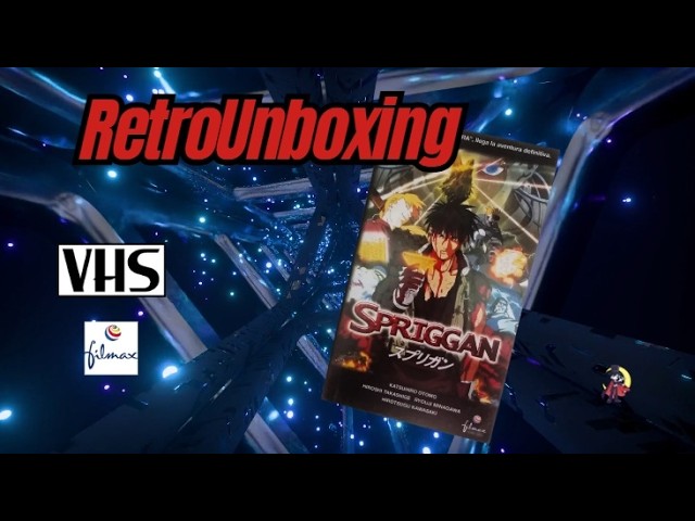 VHS Anime Spriggan Unboxing released by Filmax📼 - YouTube
