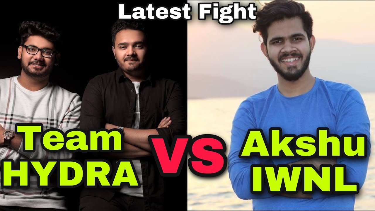 Team Hydra VS IWNL Akshu Latest Intense Fight | Shayaan Ftw VS Akshu Plays Hydra Elites Fight