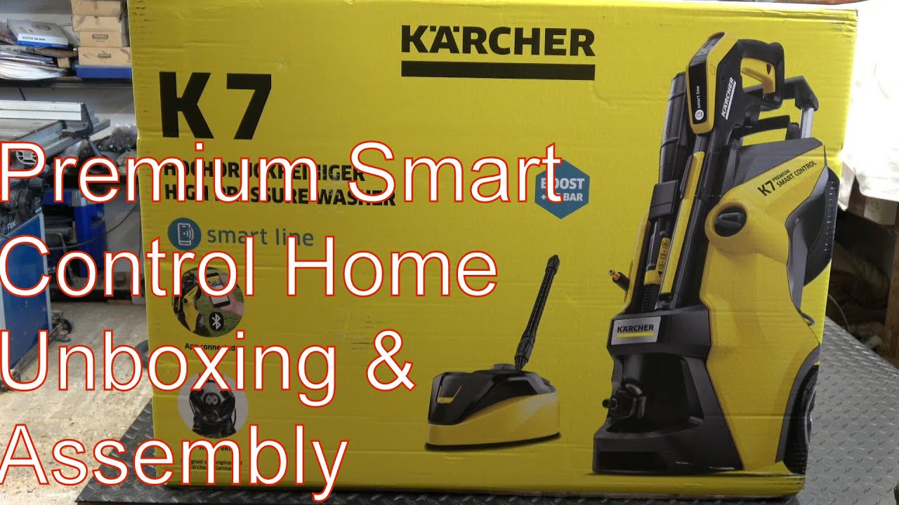 Karcher K7 Premium Control Home - Unboxing & Assembly 