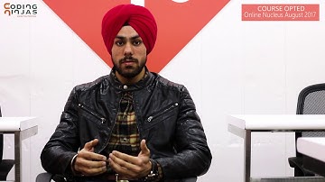 Balsharan Singh on doing Online Java with Data Structures course | Coding Ninjas | Testimonial