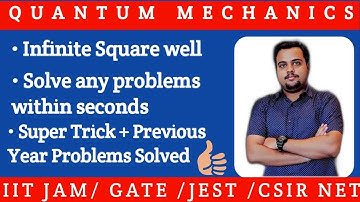 IIT JAM PHYSICS TRICKS | Find Normalisation Constant & Energy Eigen value within seconds | 1D Box