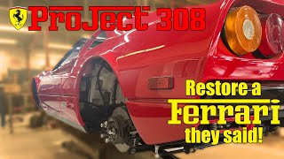 Car Restoration #Ferrari 308 GTS