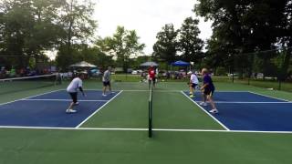 4.5 Men's Doubles,  Finals Game 1  (w/ BYRON FRESO Reffing) - Grasse/Young v Thompson/Maschmann