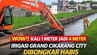 Download Lagu WOWWW‼️KALI 1 METER JADI 4 METER IRIGASI CIKARANG CINITY DI BONGKAR HABIS #kdm  MP3