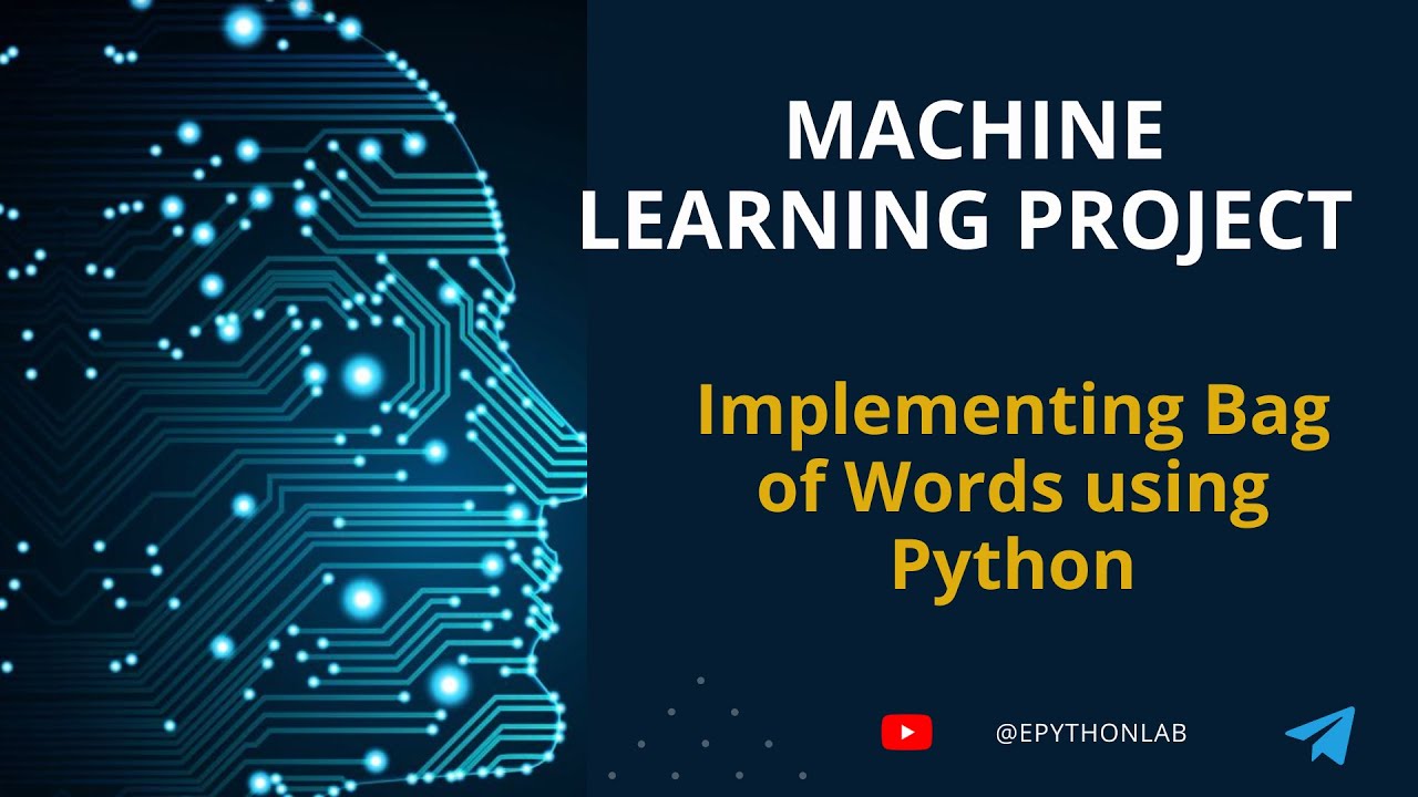 Machine Learning Project : Implementing Bag of Words | Converting Words to Lowercase