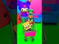 ODDLY SATISFYING KUROMI -SPONGE BOB REVIEW UNBOXING FUNNY TOYS 📮🛌#shorts #toys #kuromi #sanrio