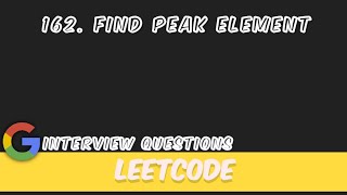 162. Find Peak Element | LeetCode | Tamil | CodingCorner