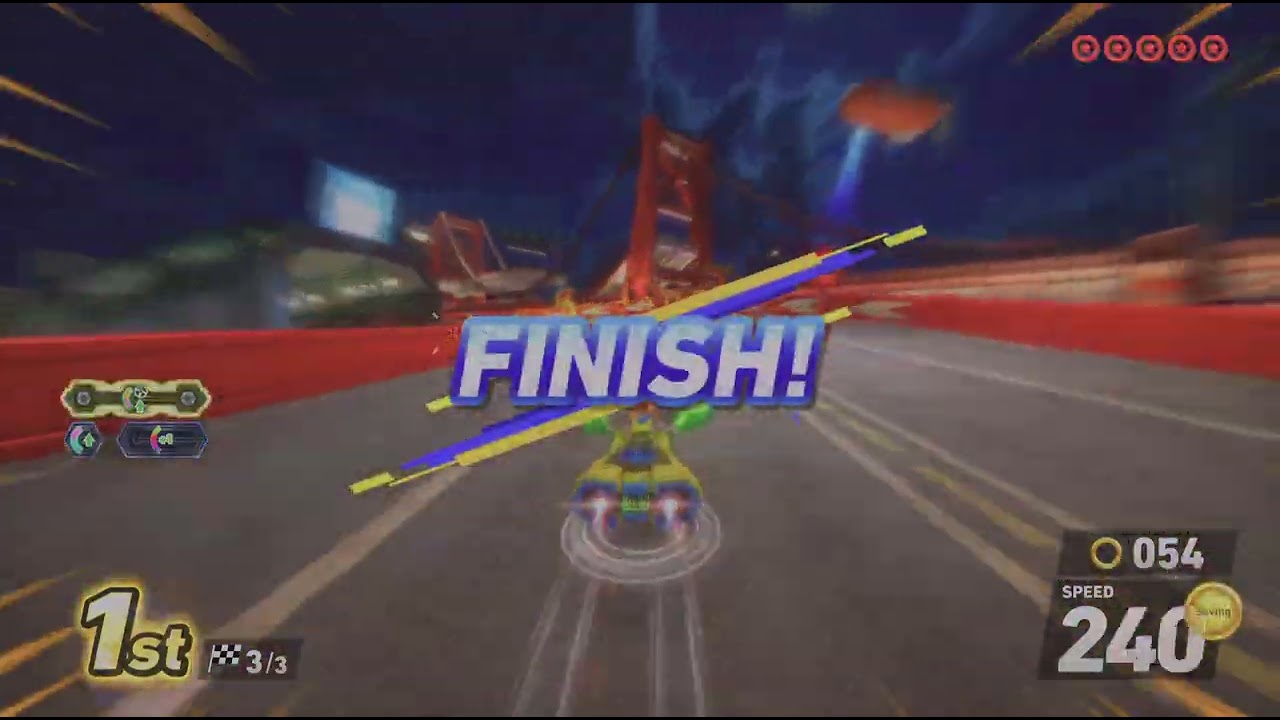 Tails Vs Sonic Sonic Racing: CrossWorlds Gamplay