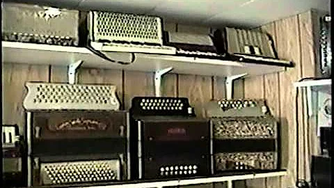 Paying a visit to accordion collector Raymond LaFo...