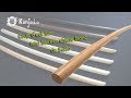 Konjaku  test des bokken chene blanc seido