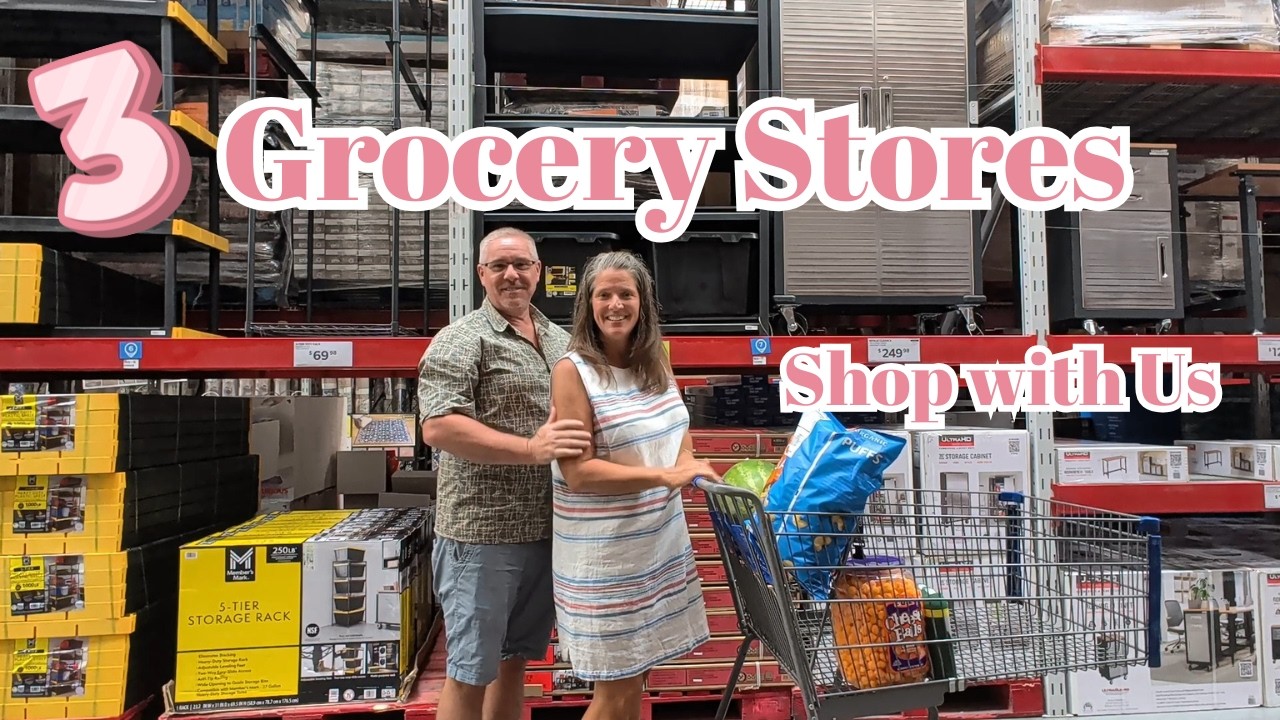 End of Month Grocery Shopping | Shop @ Aldi, Walmart, Sam's Club in Florida with Us