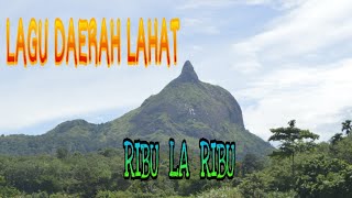 LAGU DAERAH LAHAT | RIBU LA RIBU   LIRIK