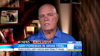 Jodi Arias Jury Foreman Explains How He Reached His Verdict: "She Was Mentally & Verbally Abused"