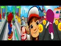 Super Subway🚇🚇🚇Mario VS Subway Surf🚇🚇🚇 New Update 2020 VS Skater⛸⛸⛸Masha❤❤❤Adventure Run🏃🏃🏃