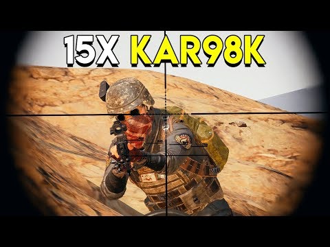 15X KAR98K - PlayerUnknown's Battlegrounds (PUBG)