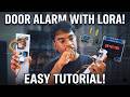 DIY LoRa Security System with Motion Detection Camera | LoRa RYLR998