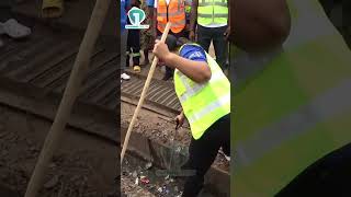 Watch Greater Accra Minister Linda Ocloo Joins Clean-Up At Madina Market