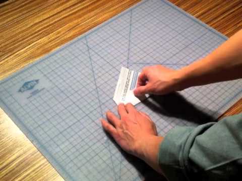 HOW TO make Sonobe units and octahedral origami accessories
