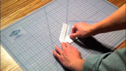 HOW TO make Sonobe units and octahedral origami accessories