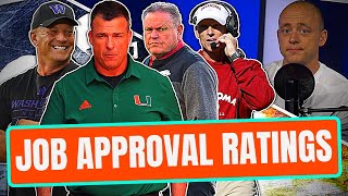 Josh Pate On Head Coach Job Approval Ratings - Part Five (Late Kick Cut)