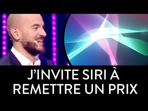 J'INVITE SIRI À REMETTRE UN PRIX