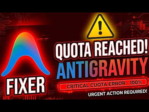 Model Quota Reached Fix Google Antigravity BLOCKED?! (2026)