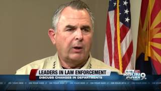 Pima County Sheriff and Tucson Police Chief discuss immigration, police accountability and synergy