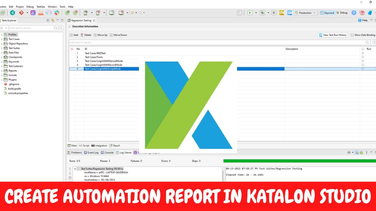 Part 11 | Cara Mudah Membuat Reporting Dengan Screenshot Pada Katalon Studio