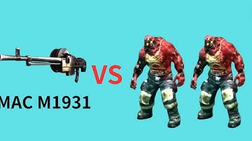 【Dead Trigger2】MAC M1931 VS bosses