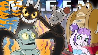 FOR @user-wd5mj5oi2f: Dr. Kahl's Robot & Devil Phase 1 vs Cala Maria & Ribby and Croaks - Mugen