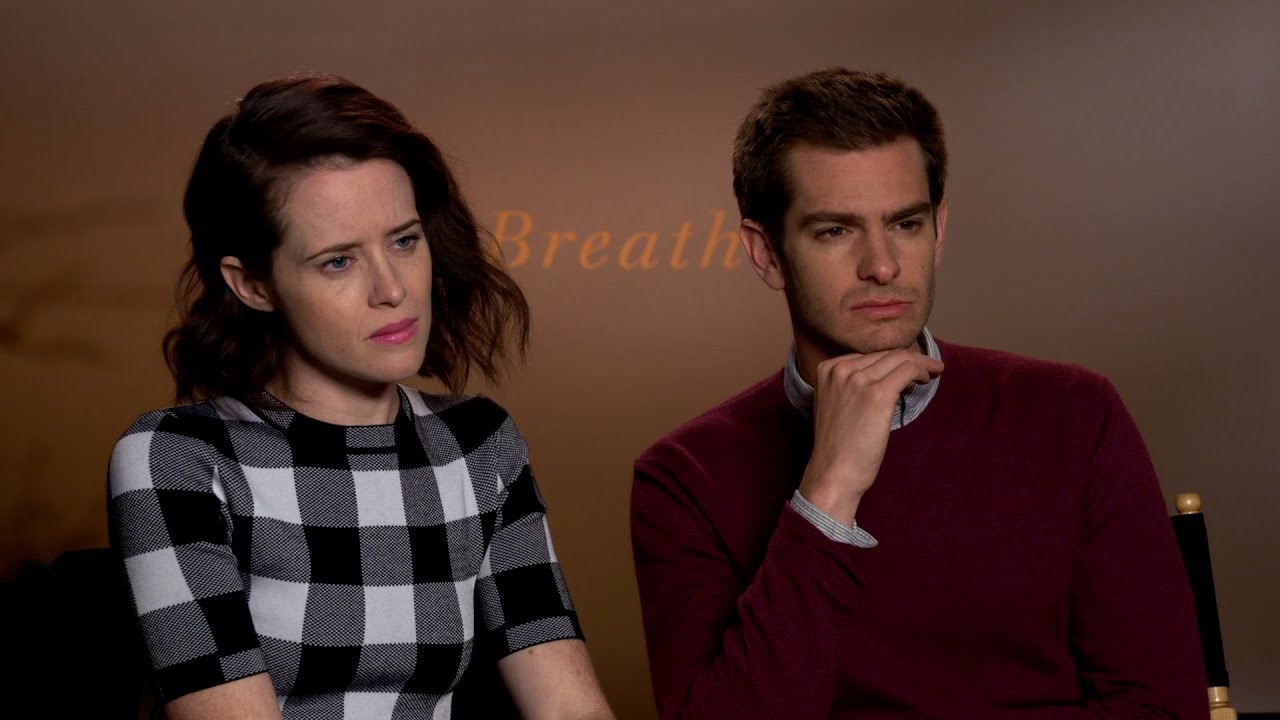 Interview with Claire Foy and Andrew Garfield for Breathe