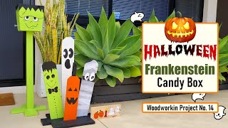 Halloween Frankenstein Candy Box