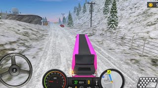 Offroad Snow Hill Bus Driving Gameplay | OG screenshot 5