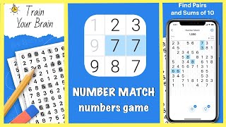 Number Match - Numbers Game All Time Best Score Gameplay Walkthrough  | iOS & Android | by Easybrain screenshot 4