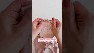 Stitch a Christmas inspired baby onesie with me!