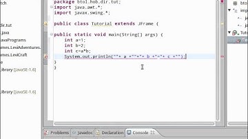 Java Tutorial 1 - Számológép