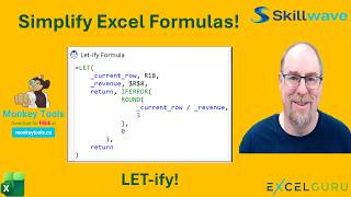 Convert Excel Formulas to LET() Automatically with Letify Monkey