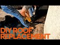 DIY Roof Replacement Start To Finish Vlog