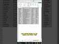 How to Re-Arrange Columns Instantly in Excel #shorts thumbnail