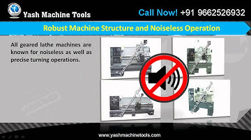 Role of All Geared Lathe in Significance Machining - www.yashmachinetools.com