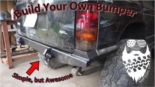 Simple! Build Your Own Rear Bumper Jeep Cherokee XJ