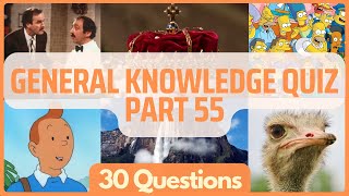 General Knowledge Pub Quiz Trivia | Part 55