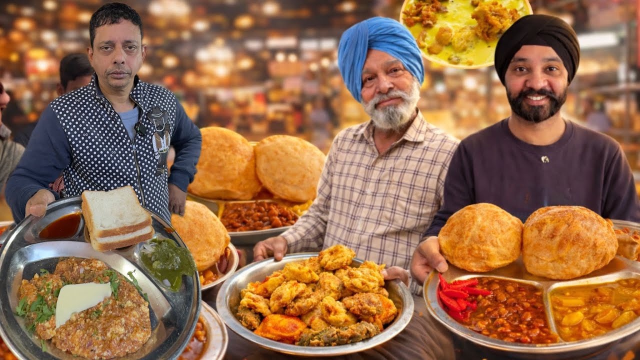 Amritsar Food Tour | Shri Krishna Sweets | Baba jI Di Hatti | Pyare Lal | 4K