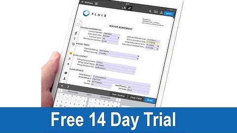 Fluix - Helps HVAC Businesses Go Digital and Paperless