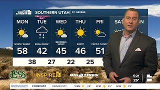 Storms on the way! Monday, February 13