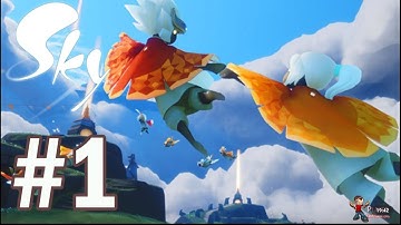 Sky the children of the light walkthrough part 1 Isle of dawn (iOS Android )