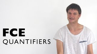 FCE QUANTIFIERS