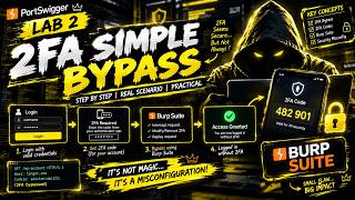 Authentication Lab 2 | 2FA Simple Bypass | PortSwigger Urdu/Hindi | HASHU HUNTER
