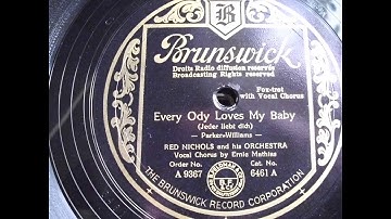 Red Nichols and his Orchestra: Everybody loves my baby