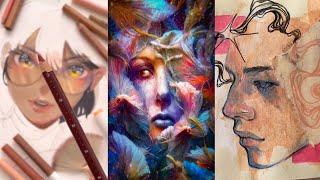 Art tiktoks that will help you with stress ✨ by TikTok Trends 16,260 views 11 months ago 8 minutes, 1 second